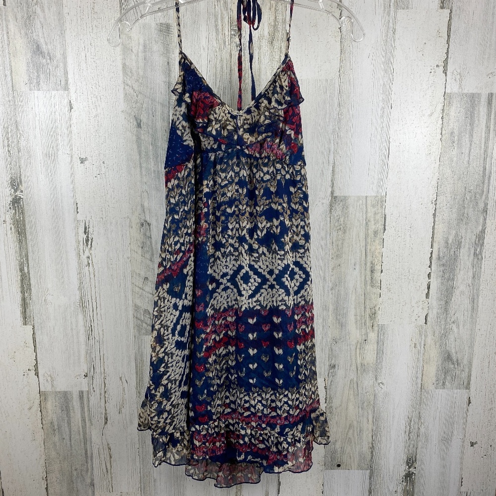 Mimi Chica Blue Multi Dress NWT Size M